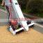 sunning ground cereal maize collecting and bagging wheat gathering machine