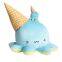 Ice cream octopus doll pendant plush toy