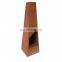 Corten Steel Fire Pit 150cm Height customized