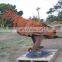 Animal Statue Corten Steel Abstract Eagle Sculpture