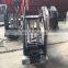 Double head welding machine for PVC window frames used