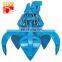 excavator hydraulic peel grab catch clamp device