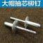 M4/M5 Aluminium Blind Rivets Nail Big Cap Pop Rivet Remachadora Remaches Nieten Rebite Rebites Furniture Car Aircraft DIN7337