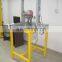 Peripheral vision testing machine for helmet