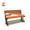 Outdoor Public Wooden Park Bench With Cast Iron Leg,garden Bench Park