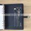 Notebook Business Power Bank Built in Cable PU Powerbank 8000mah