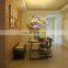 Modern luxury silver wedding decoration modern acrylic chandelier