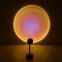 Modern LED Floor Lamp Floor Lamps Rainbow Sunsets Projection Background Room Decoration Standing Light in Pink