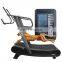 commercial running machine air runner exercise equipment self powered  Manual Mechanical curved treadmill for gym use