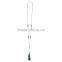 2016 fashion latest design beads necklace, pink tassel necklace for girls