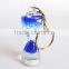 Acrylic Keychain With Sand Timer For Promotion Gifts