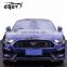 G.T.350 auto tuning car body for ford mustang 2018 with front bumper front lip diffuser fender
