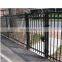 High Quality Outdoor Security Fence Powder Coated Zinc Steel Fence Spear Top Fencing