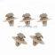 New 200 pcs POM Metral Plastic Fastener Clips Retainer Bumper Fender Side Moulding Clips Lower Protection Car Door Trim Clips