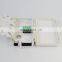 4Core Fiber Terminal Box ABS PC White Fiber Optic Face Box with LC/SC adapter 1*4 Fiber Distribution Box