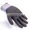 13 gauge polyester liner coated with nitrile garden work gloves EN388