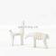small simple abstract art minimalist room table animal sculpture