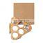 Bamboo Stackable Wine Storage Holds 6 Bottles  Lightweight and Portable Wine Bottle Holder
