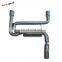 Stainless steel Exhaust for jeep wrangler JL