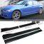 2m universal side skirt , 6 pcs Body Kit Rocker Panel Extension