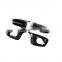 Modified  ABS material gloss black horn rearview mirror  for BMW 5 series G30G38 car mirror Cover