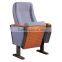 Wooden cover seating for auditorium with writing tablet HJ62B-E