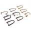 Detachable Handbag Leather Shoulder Hand Bag Purse Strap Belt Screw Metal D Ring Buckle