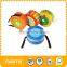 2015 christmas gift scottish musical instruments wooden drum kids wooden drum set toy drum head goat skin musical