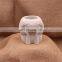 Factory Wholesale Nordic Luxury Eco friendly soy wax empty round candle jar ceramics container candle holder