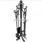 Casual Grilling Stove Tools Wrought Iron Ornament Fireplace Accessories