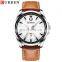 CURREN Leather Strap Waterproof Men's Watch Business Men's Watch