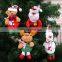 2023 Happy New Year Christmas Ornaments DIY Xmas Gift Santa Claus Snowman Tree Pendant Doll Hang Decorations for Home Noel Natal