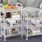Wholesale 3 Tier Kitchen Trolley Kitchen Cart Kitchen Storage Organizer Living Room Bathroom Storage Organizer Floor Standing