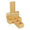 5 Compartment Wood Bamboo Tea Bag Caddy Box Organizer Storage
