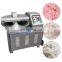 60L 125 Litter High Speed Emulsifier Sausage Chopper Machine Meat Fruits Mixer Butchery Equipment Bowl Cutter For Lab