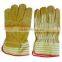 Cow Split Leather Safety Worke Glove Manufacture