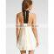 2015 Sleeveless Off Shoulder Women's Lace Backless Bow Bobtail Short Evening Dress LD1921