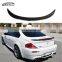 E63 E64 M6 V Style Высококачественный задний диффузор из углеродного волокна, спойлер для грузовика для BMW 6 Series E63 E64 M6