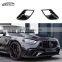 W213 E63 E63S LCI Carbon Fiber Front Bumper canard air Vent For Mercedes-Benz E-Class E63 E63S 2021-2024