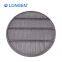 Wholesale 316L Stainless Steel Mesh Refinery Demister Pad Crude Oil Distillation Tower Mist Eliminator Woven Cutting Welding