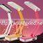 3 levels touch control dimmable led desk lamp/ rechargeable led desk lampwith USB Port