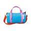 Twill Cotton with Cartoon Dog patch children kids duffel bag