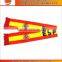 100%satin promotional custom Sublimation scarf for football and soccer match