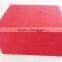 Red Strips Fabric Large Men Watch Display Gift Box W1133