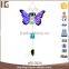 Decorative butterfly outdoor garden hanging solar light