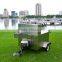 stainless steel mobile hot dog cart trailer,hot dog kiosk for sale
