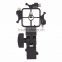 camera sccessories 3 Way Flash Shoe Bracket/Umbrella Holder Three Hot Shoe Light Stand Mount