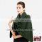 Knitted Ladies Cape with Buffalo Horn Button Poncho Cashmere