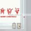 [Alforever]2015 Santa claus and Fred claus vinyl decals