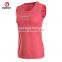 Sublimation Summer style nylon ladies pink waistcoat/singlets/vest for sports
